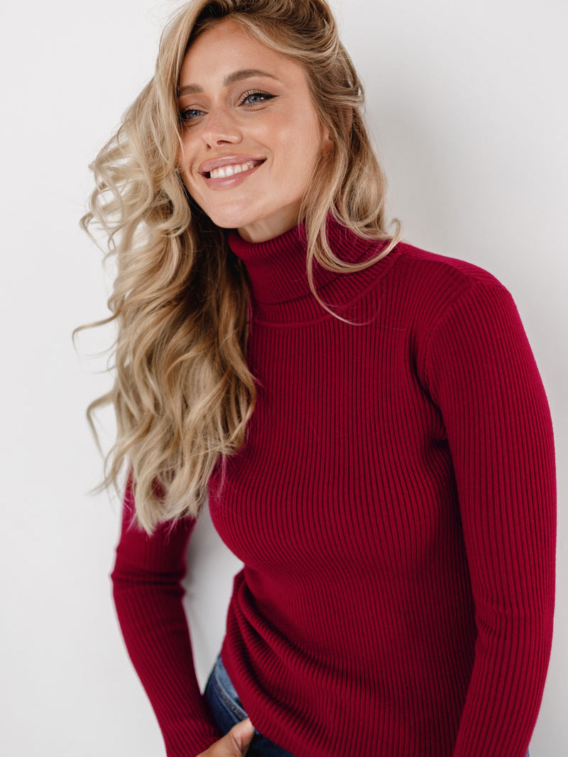 Luvo | Pull à col roulé pour femme - Décontracté