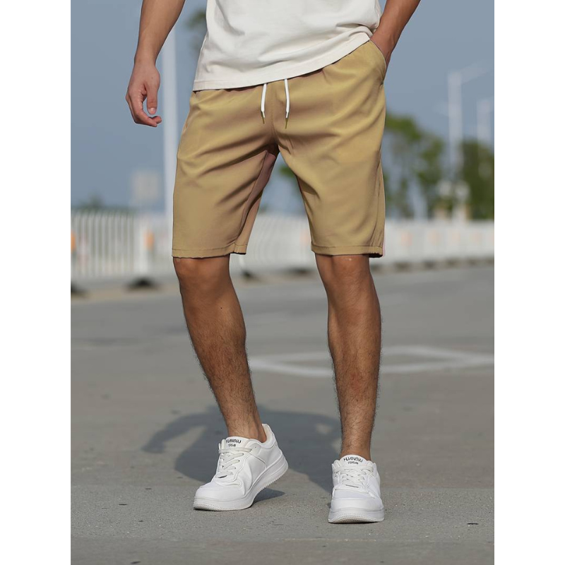 Luvo | Short Décontracté pour Homme avec Cordon – Taille Basse