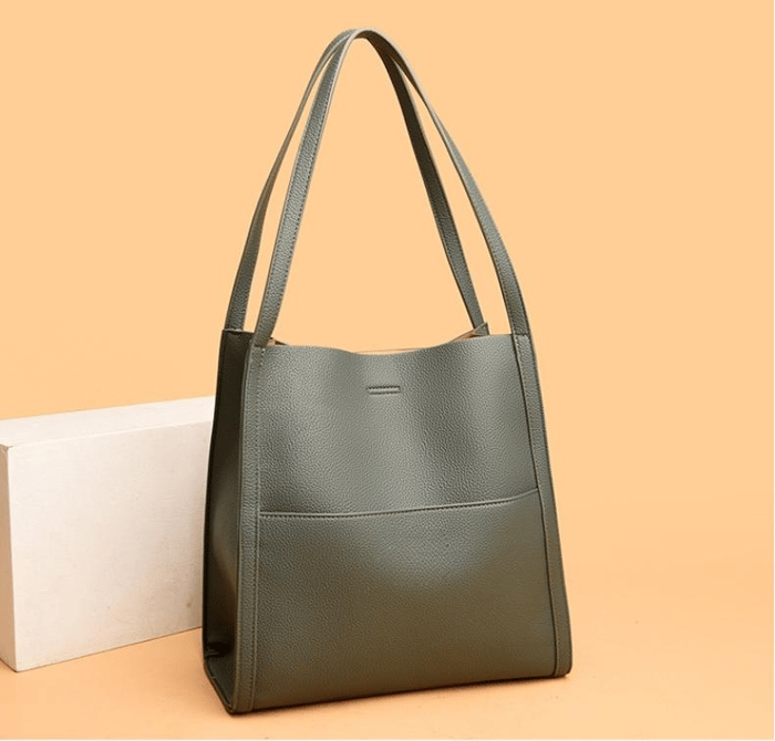 Luvo | Tote Bag for Women – With Long Handles and Zipper Closure