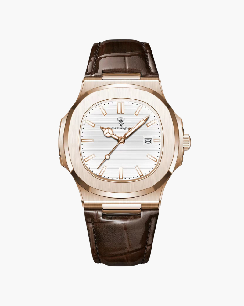 Luvo | Montre en Cuir Véritable pour Homme