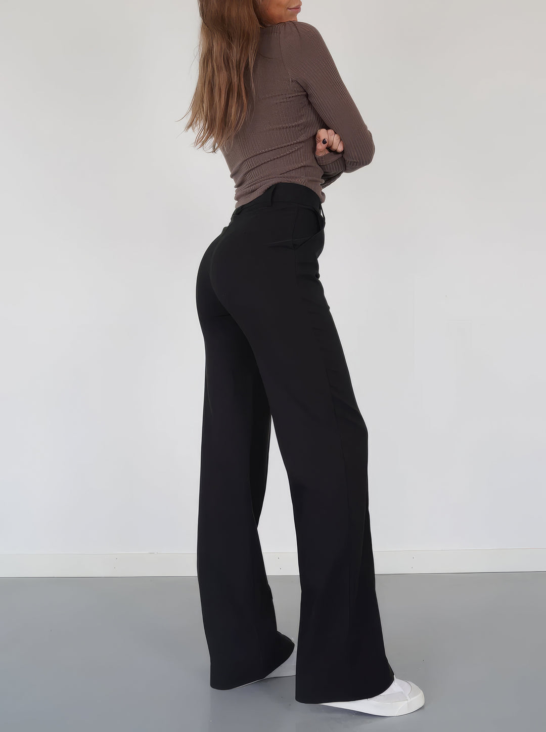 Luvo | Pantalon Large pour Femme – Coupe Ample et Jambes Droites