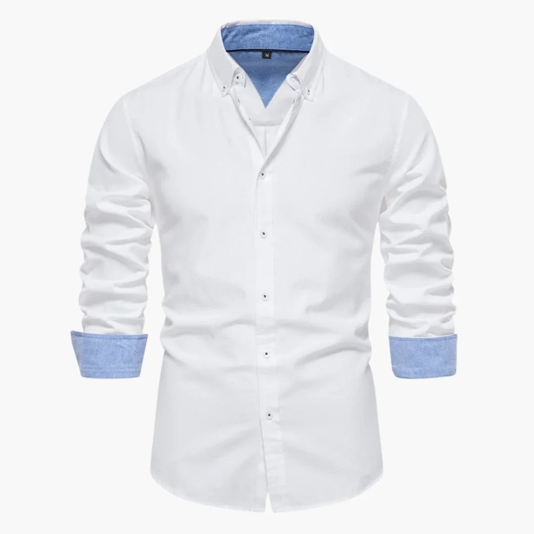 Luvo | Chemise Homme – Manches Longues et Col Classique