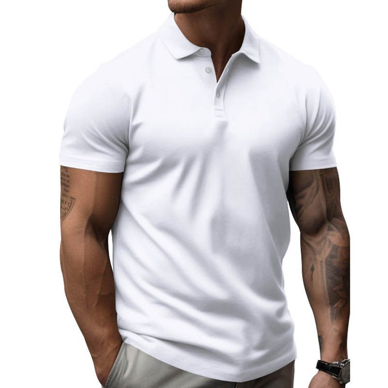 Luvo | Polo Classique Homme – Manches Courtes & Couleurs Unies