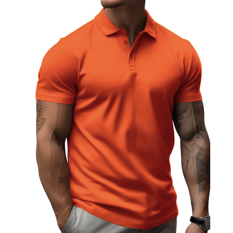 Luvo | Polo Classique Homme – Manches Courtes & Couleurs Unies