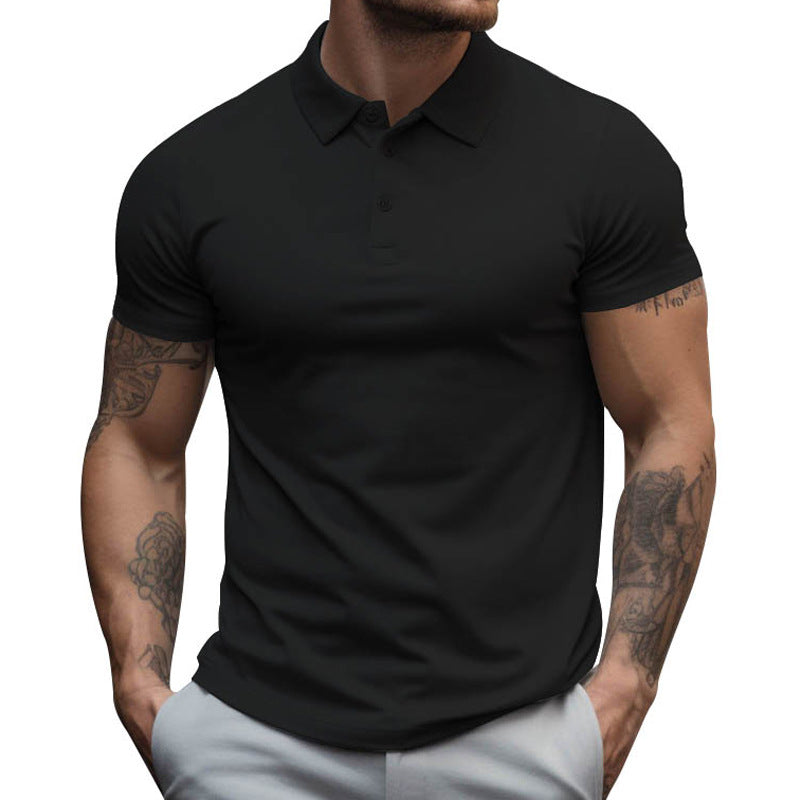Luvo | Polo Classique Homme – Manches Courtes & Couleurs Unies