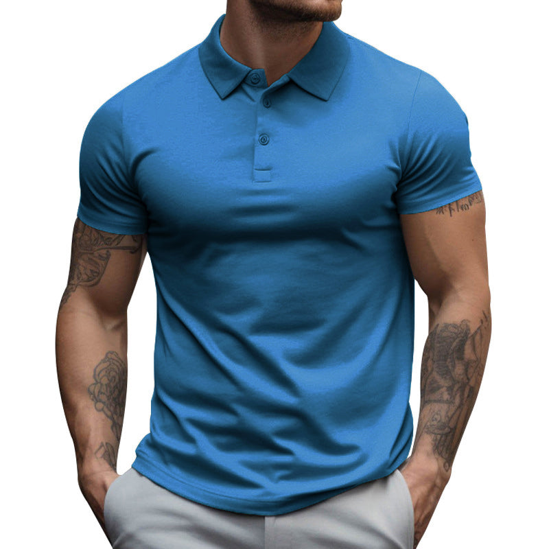Luvo | Polo Classique Homme – Manches Courtes & Couleurs Unies