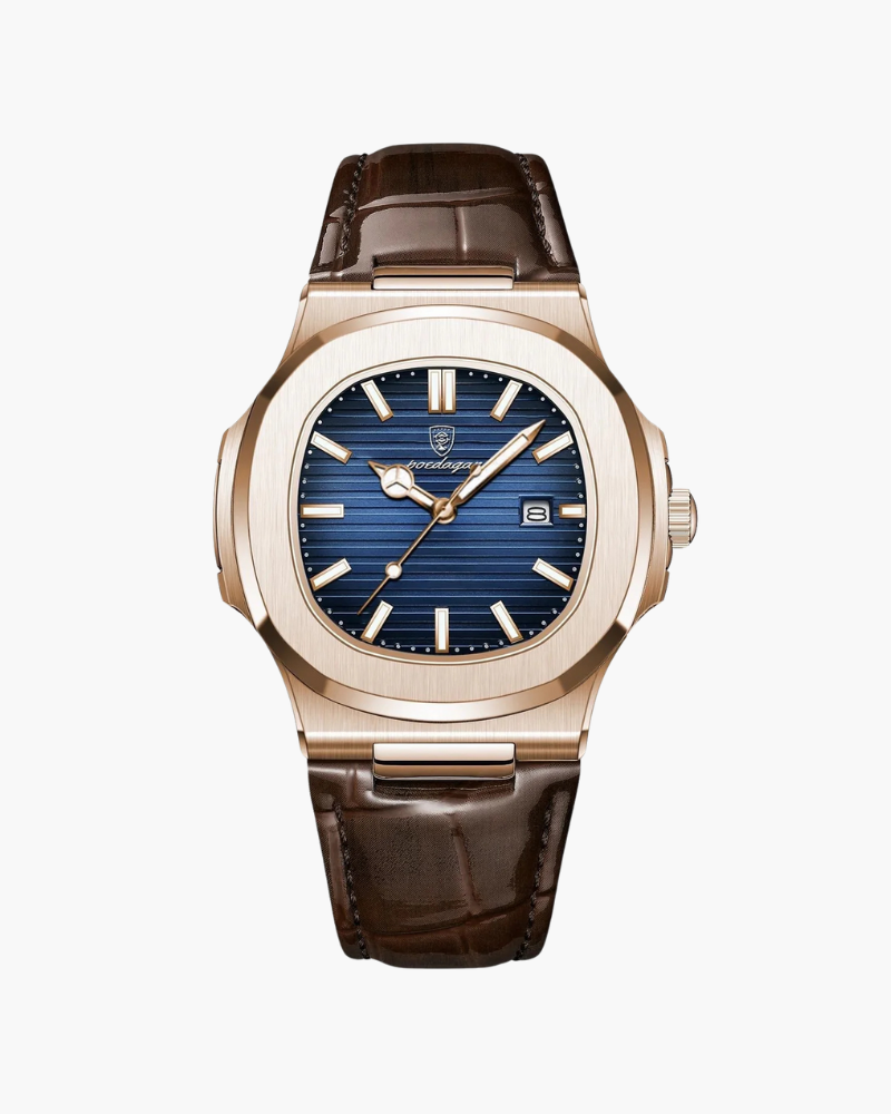 Luvo | Montre en Cuir Véritable pour Homme