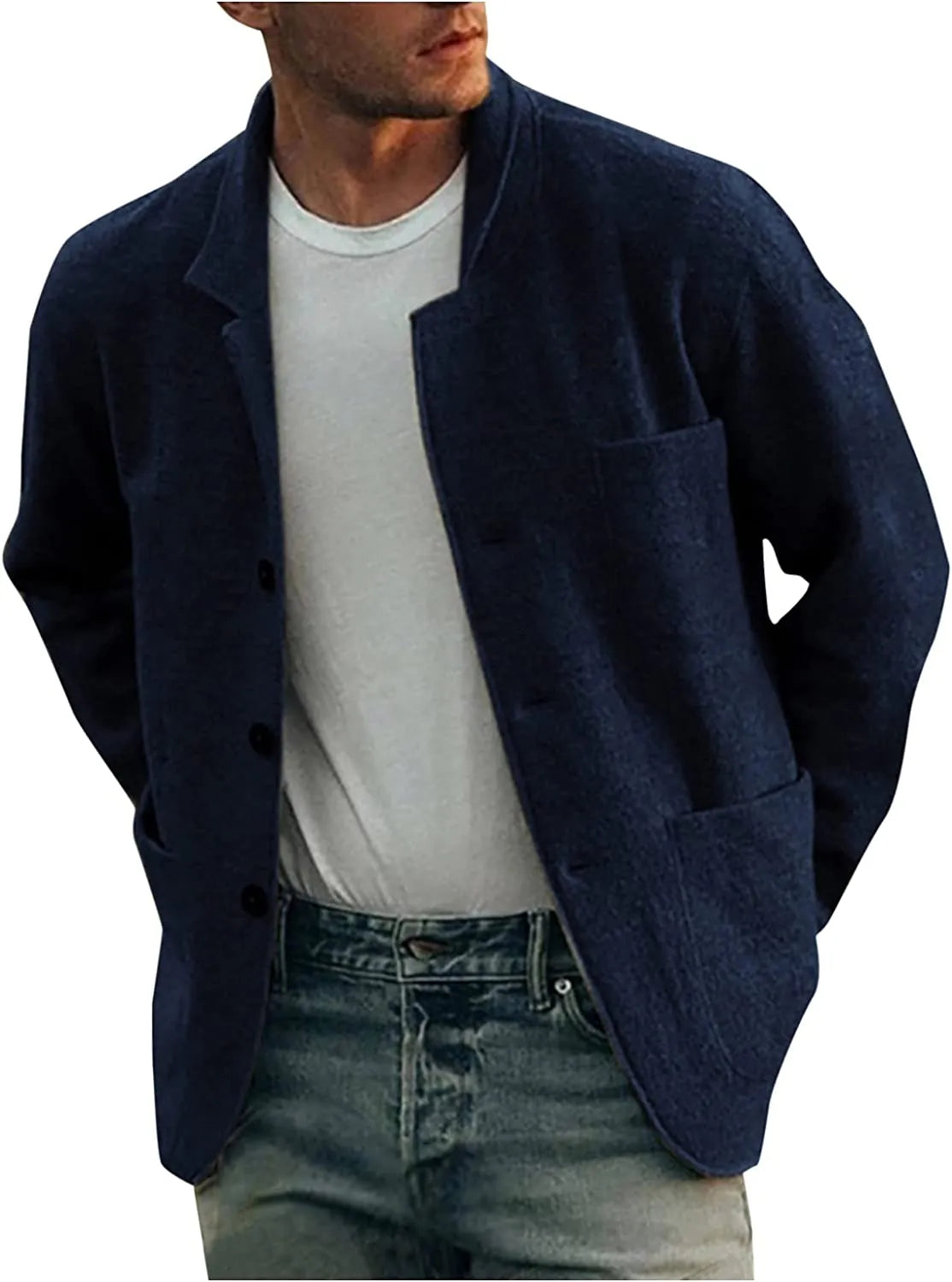 Luvo | Blazer Élégant pour Homme avec Poches