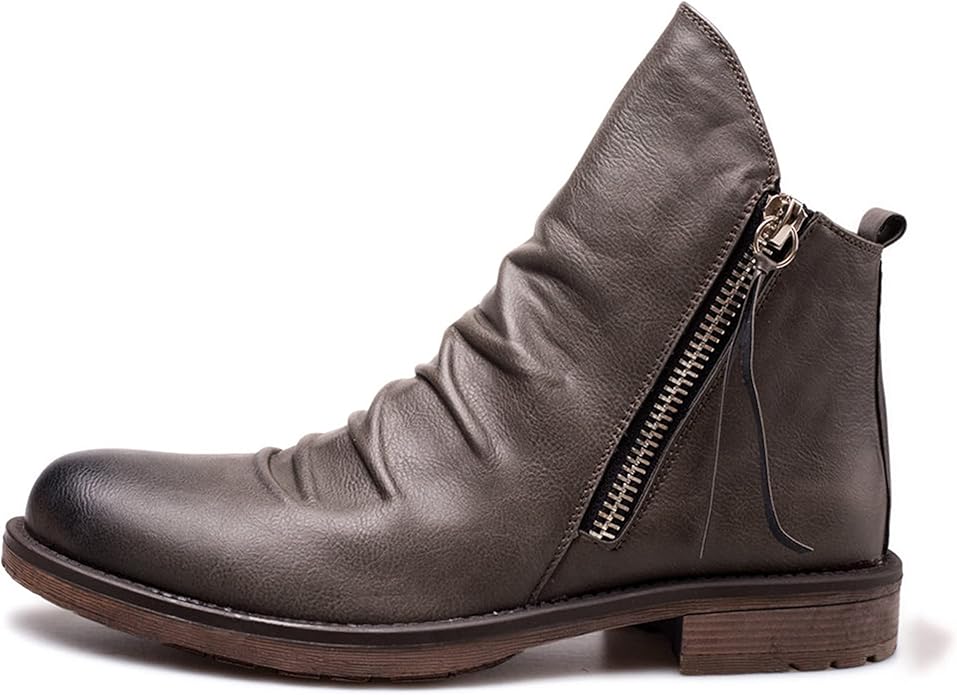 Luvo | Bottines pour Homme – Avec Fermeture Éclair