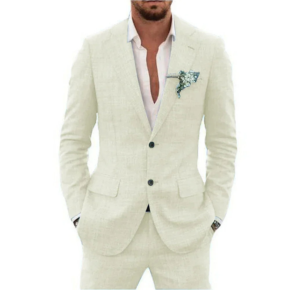 Luvo | Costume d'Été pour Homme – Coupe Slim Deux Pièces