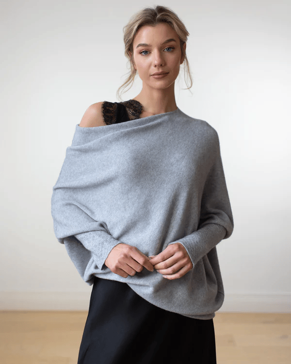 Luvo | Pull à Épaules Dénudées pour Femme – Coupe Ample