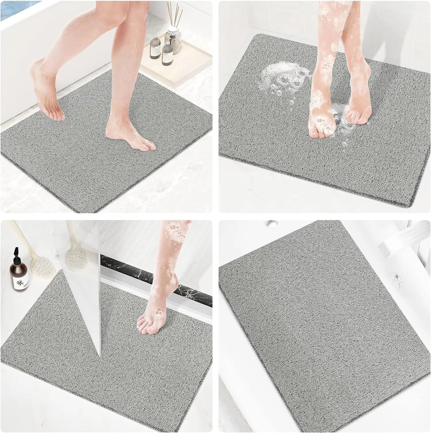 Luvo | Tapis de Bain avec Surface Antidérapante Structurée