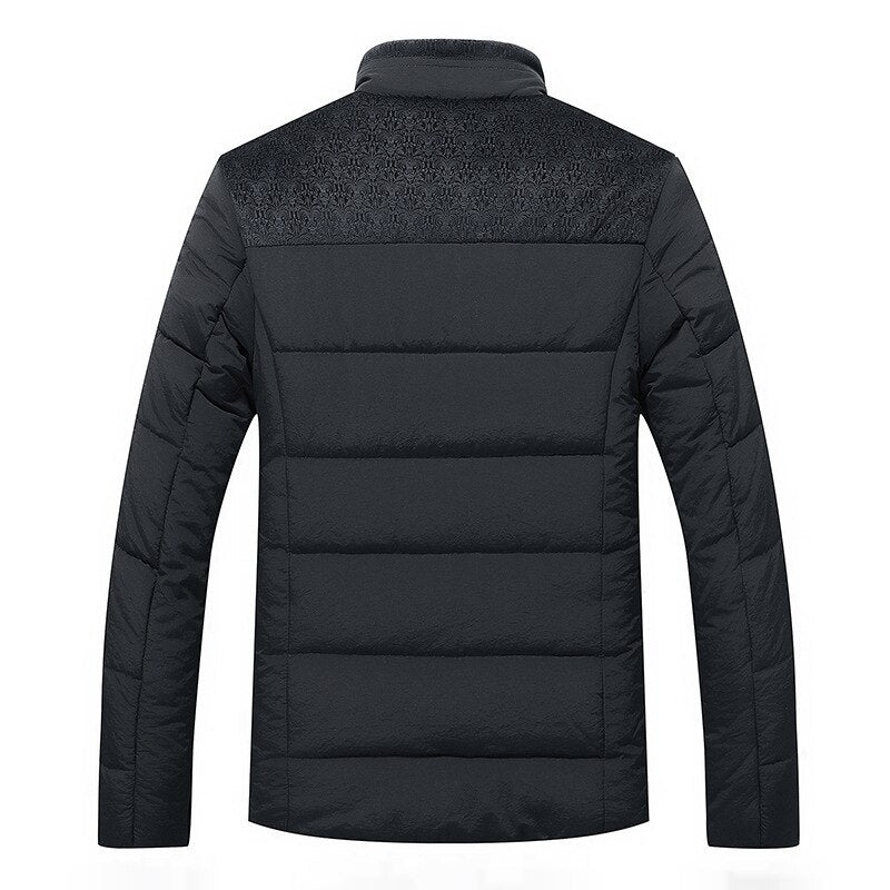 Luvo | Veste d’hiver matelassée pour homme – Col montant