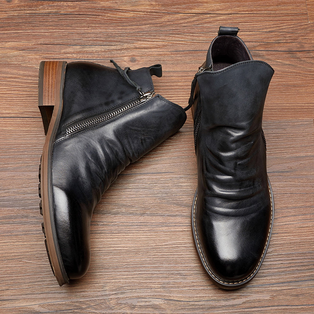Luvo | Bottines pour Homme – Avec Fermeture Éclair