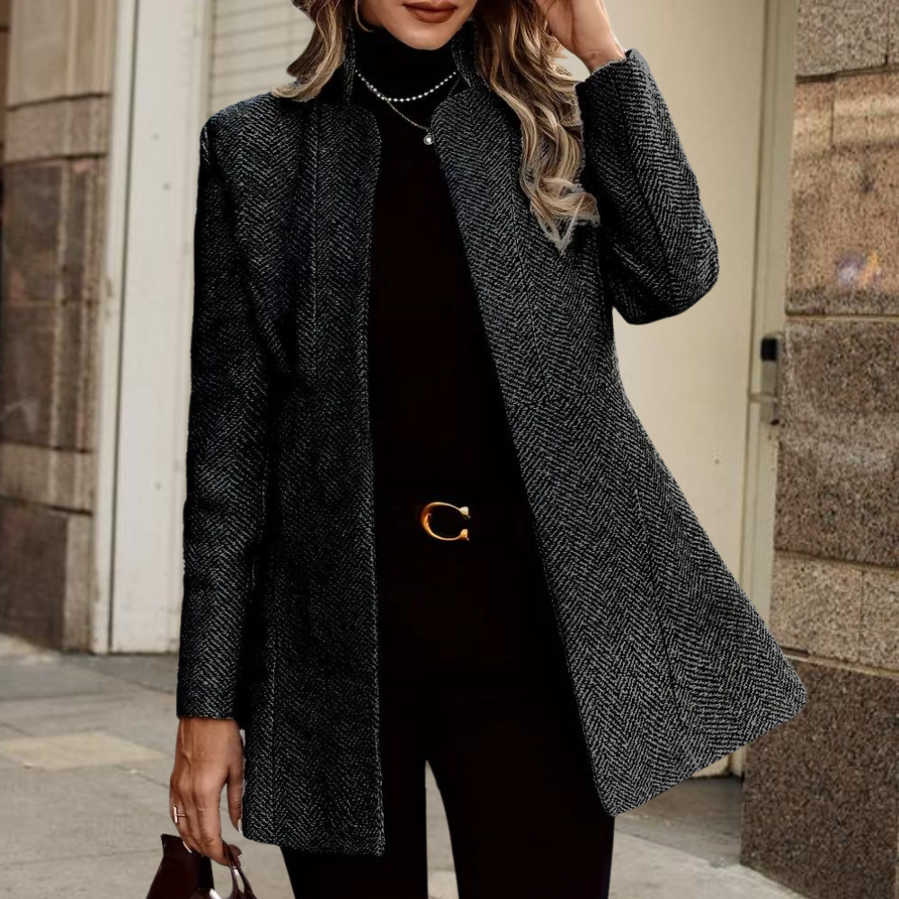 Luvo | Blazer Long Pour Femme - Formel