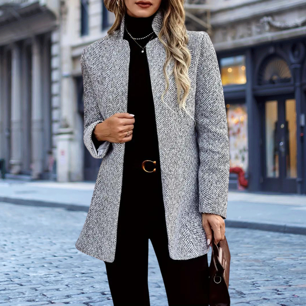 Luvo | Blazer Long Pour Femme - Formel
