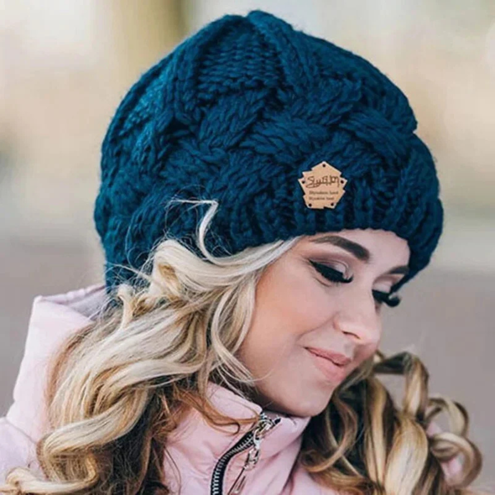 Luvo | Bonnet d’Hiver pour Femme – Tricot Doux et Chaud