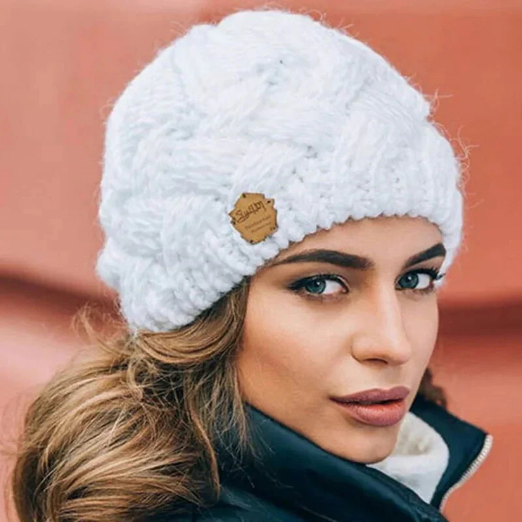 Luvo | Bonnet d’Hiver pour Femme – Tricot Doux et Chaud
