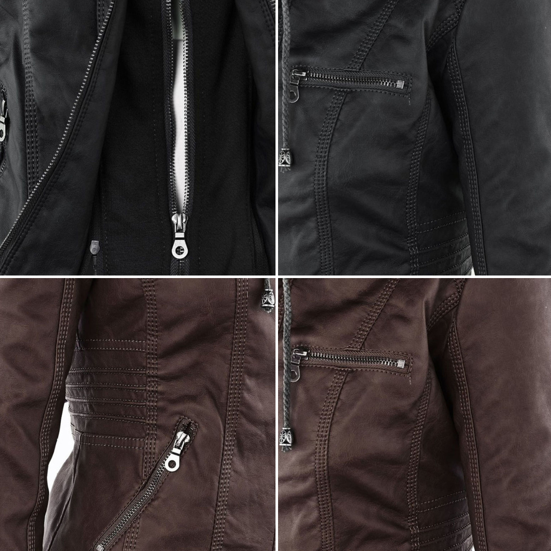 Luvo | Veste pour Femme avec Capuche – Modèle Résistant aux Intempéries