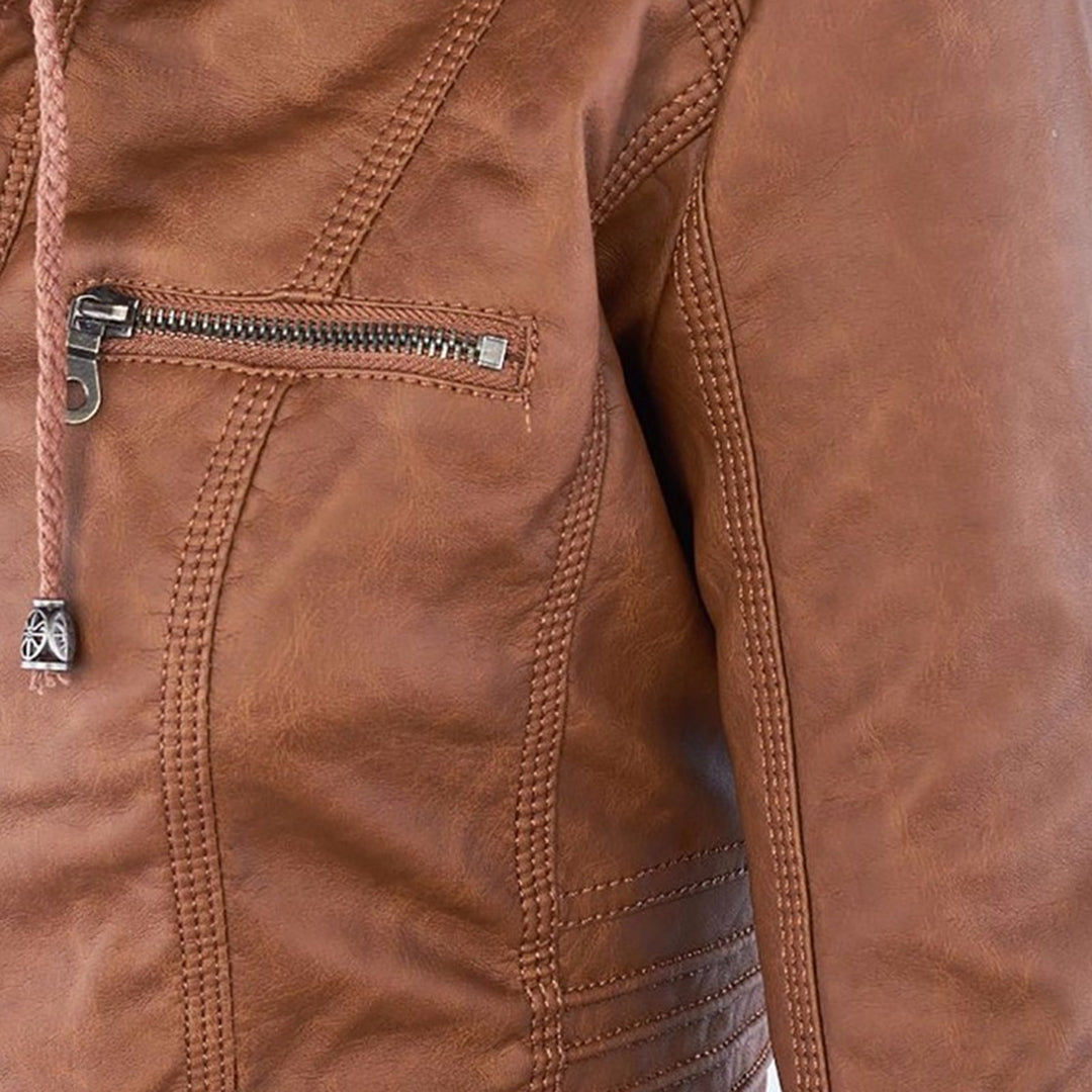 Luvo | Veste pour Femme avec Capuche – Modèle Résistant aux Intempéries