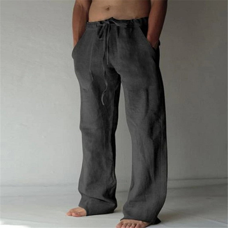 Luvo | Pantalon Large en Lin – Respirant & Confortable