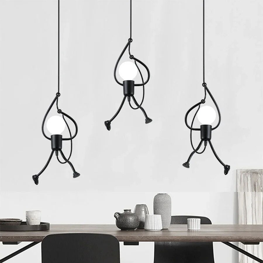 Luvo | Applique Murale Rétro – Design en Fer Style Iron Man