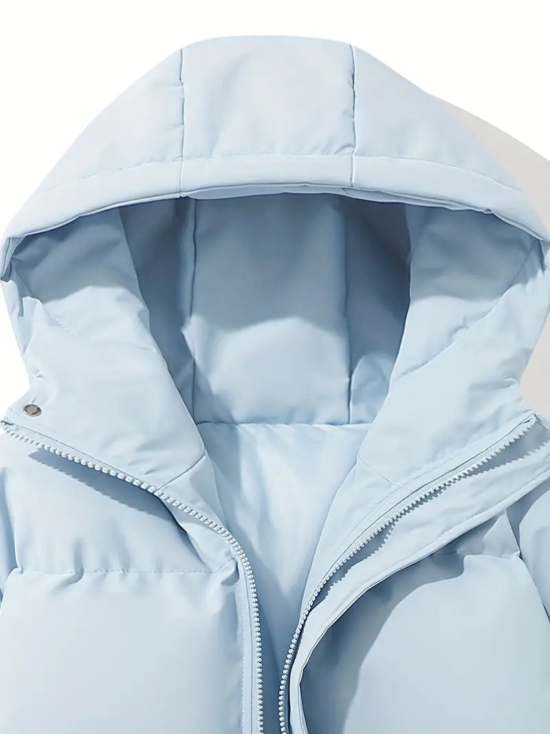 Luvo | Doudoune pour Femme - Veste d’Hiver Chaude avec Capuche