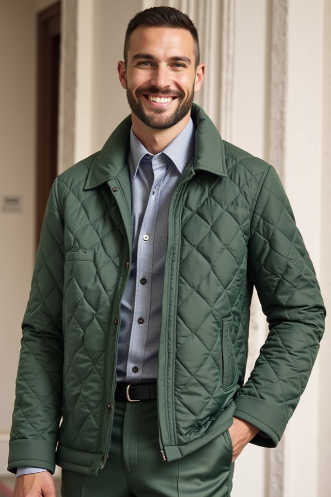 Luvo | Veste matelassée d’hiver pour homme