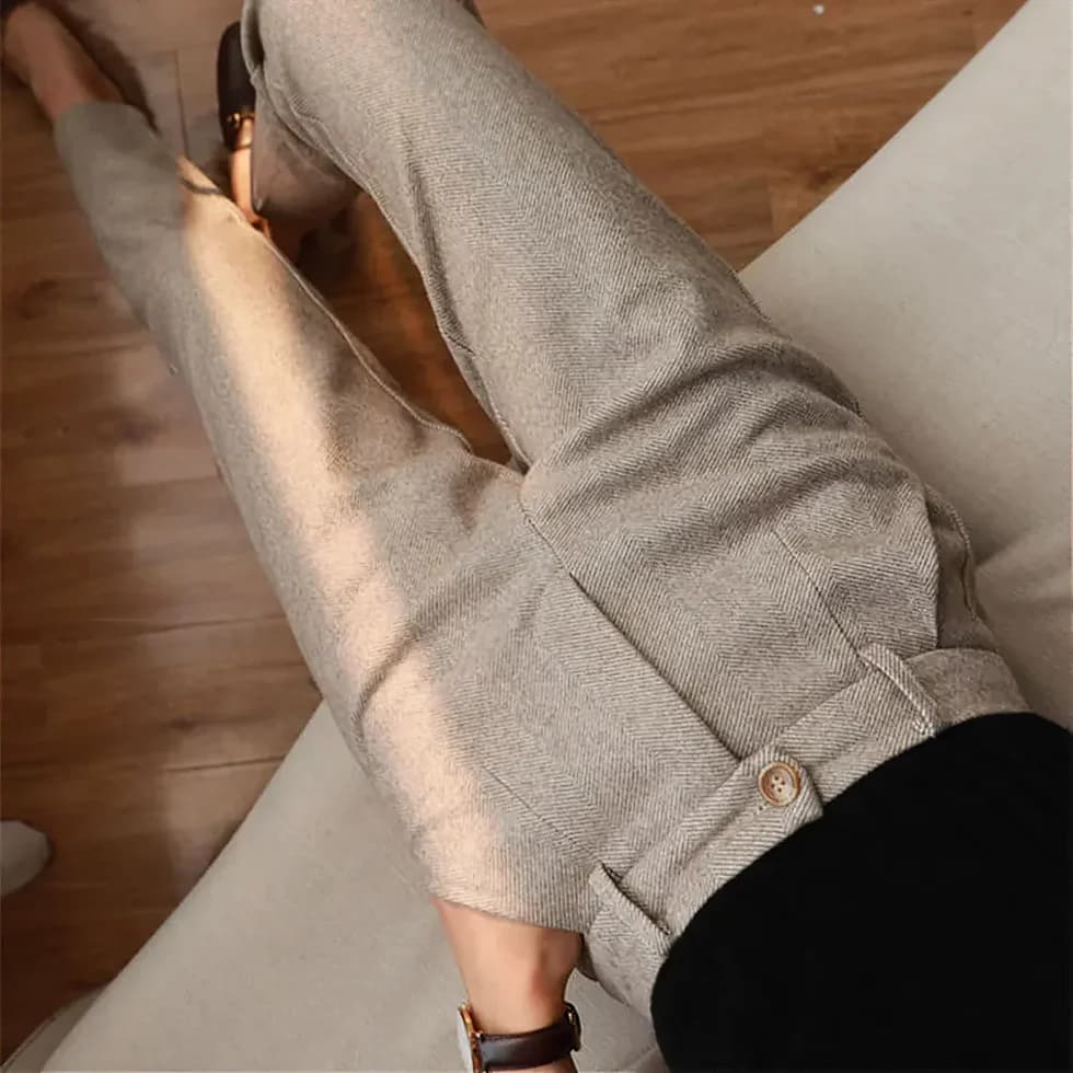 Luvo | Pantalon Slim Élégant pour Homme