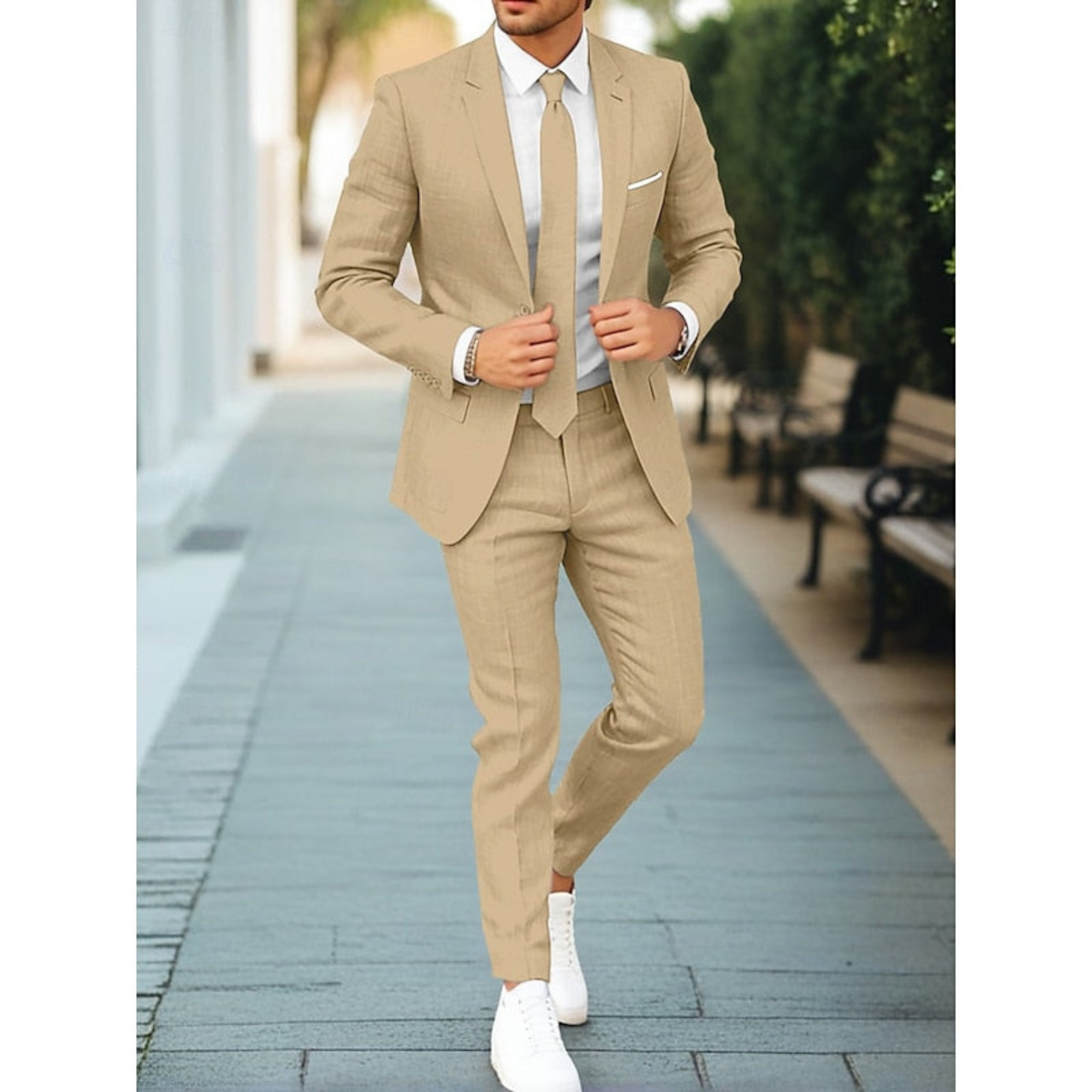 Luvo | Hommes Costume Décontracté | Ensemble 2 Pièces