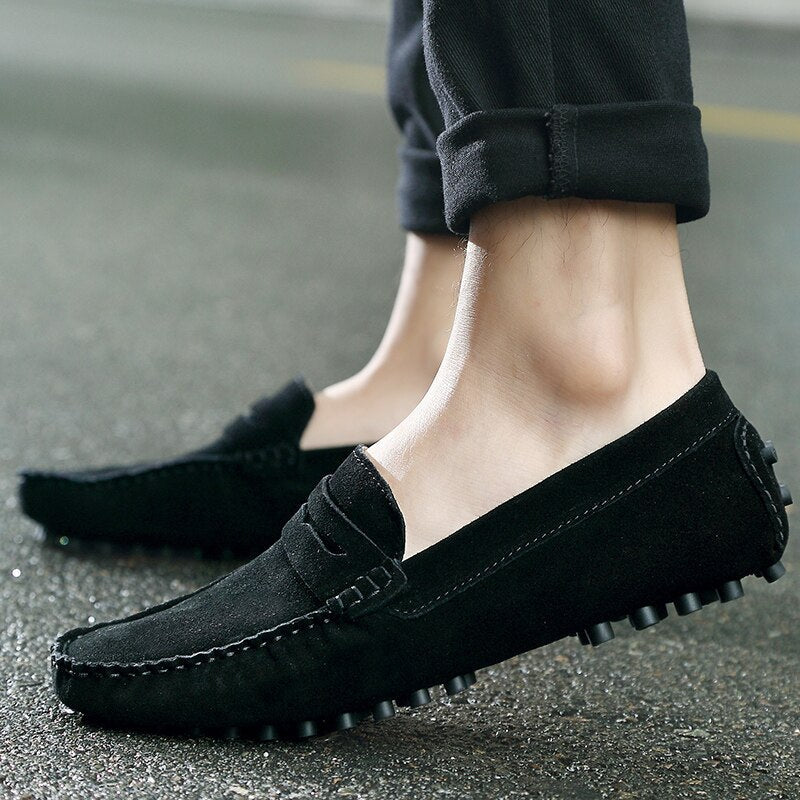 Luvo | Mocassins Homme en Daim
