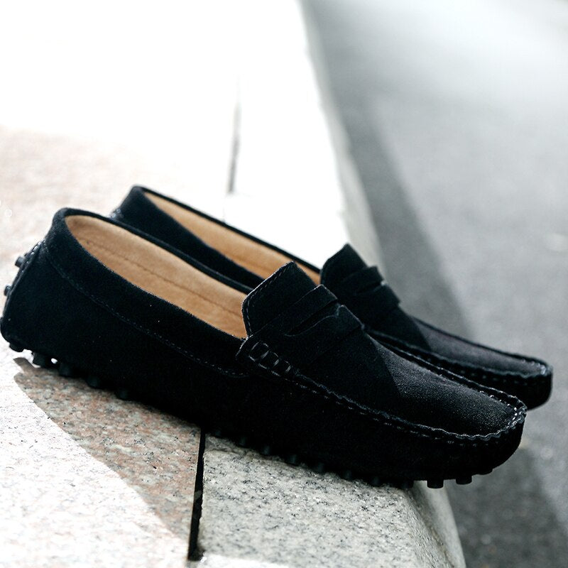 Luvo | Mocassins Homme en Daim