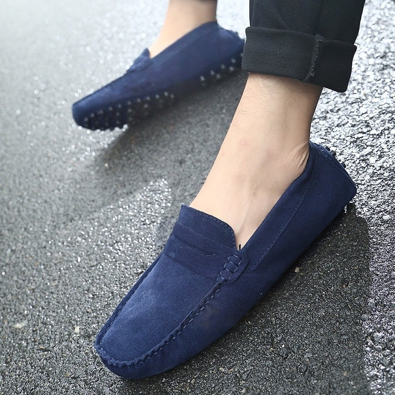 Luvo | Mocassins Homme en Daim