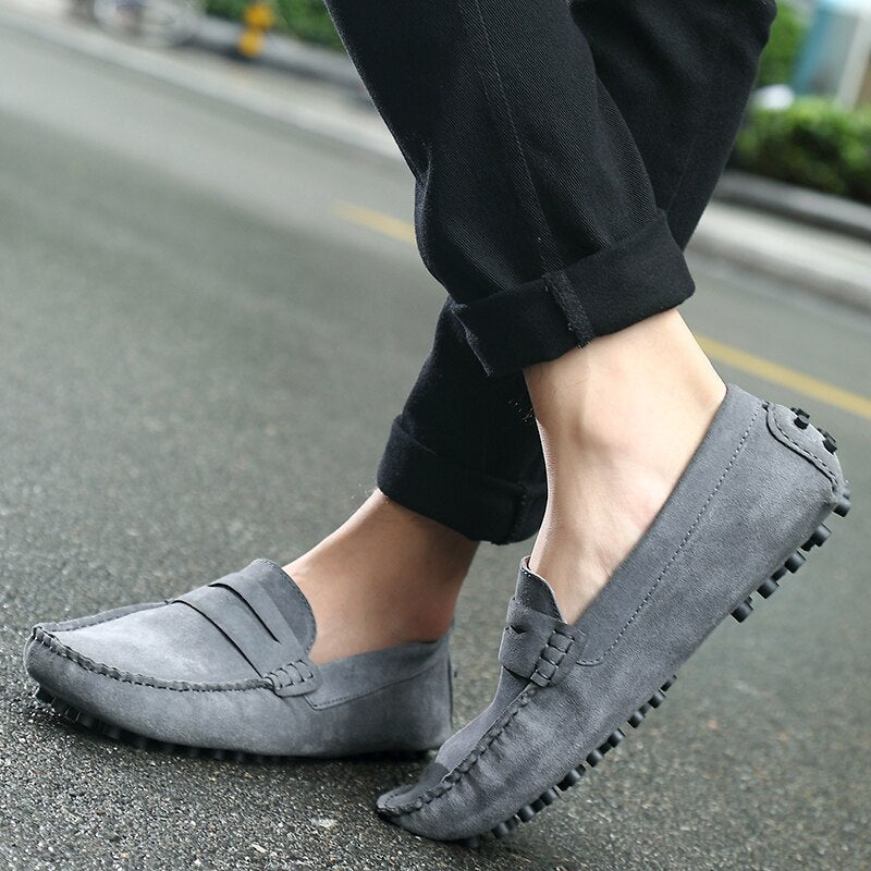 Luvo | Mocassins Homme en Daim