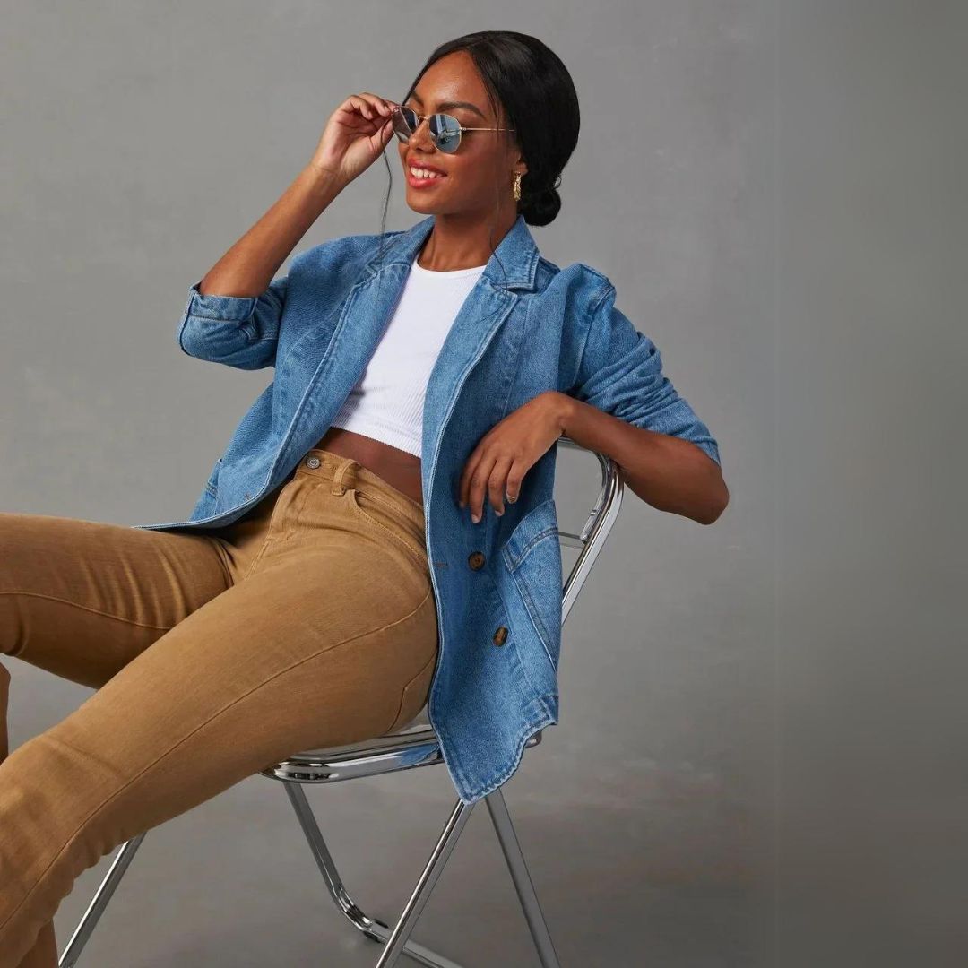 Luvo | Blazer avec Poches pour Femme