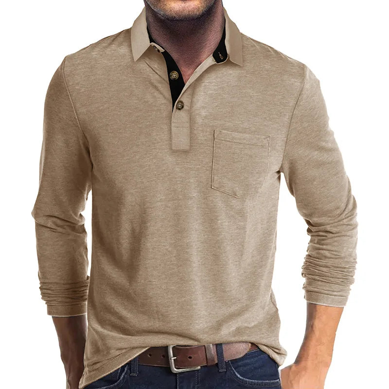 Luvo | Chemise Classique pour Homme à Manches Longues