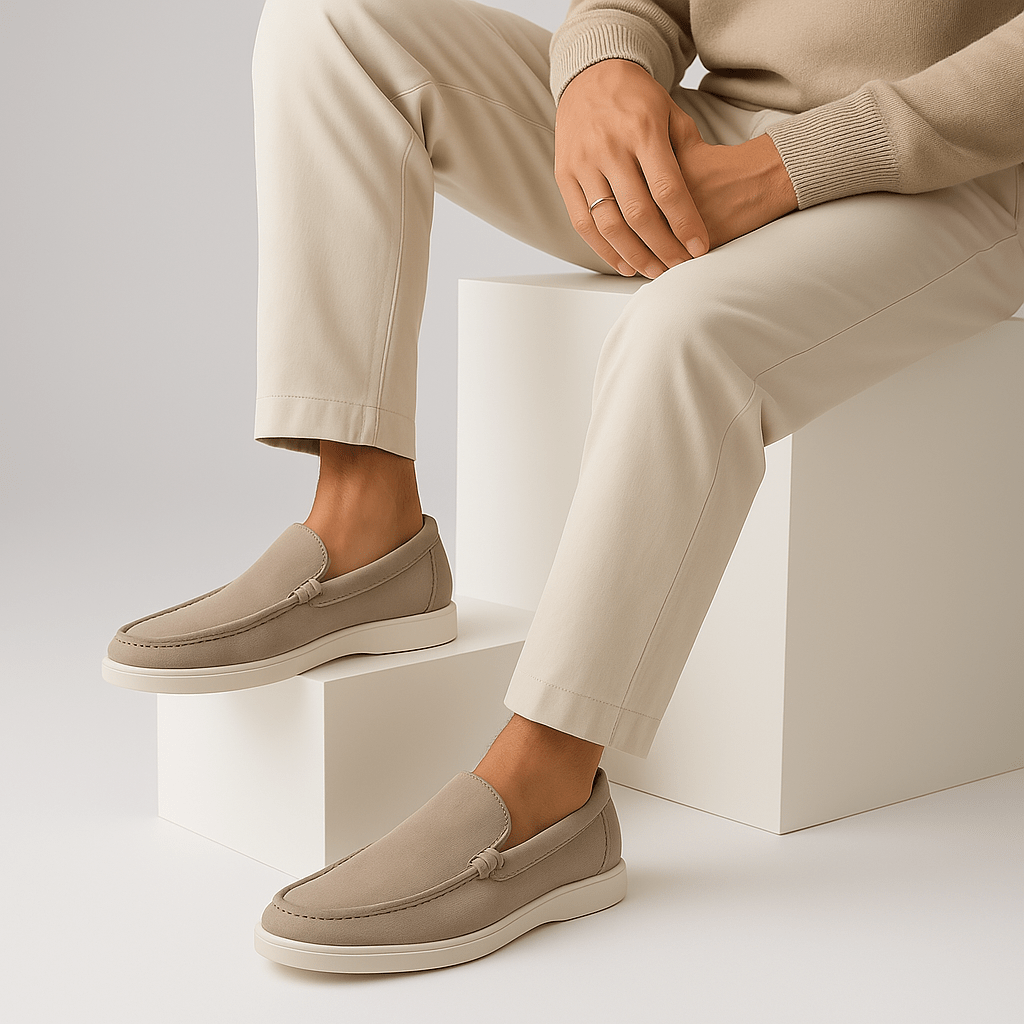 Luvo | Mocassins en Suède Basses – Élégants et Confortables