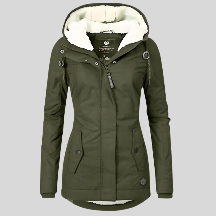 Luvo | Manteau d’Hiver Long et Imperméable pour Femme