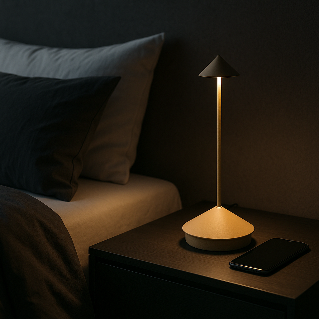 Luvo | Minimalist Rechargeable and Dimmable Table Lamp