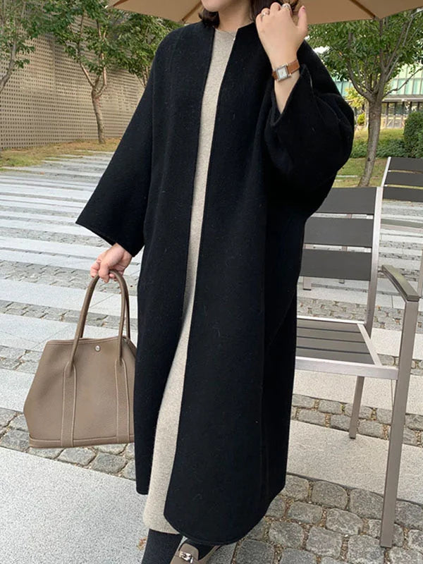 Luvo | Manteau Long en Laine pour Femme - Chaleureux
