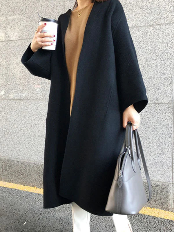 Luvo | Manteau Long en Laine pour Femme - Chaleureux
