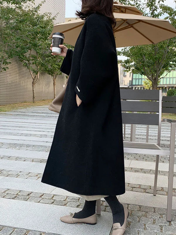 Luvo | Manteau Long en Laine pour Femme - Chaleureux