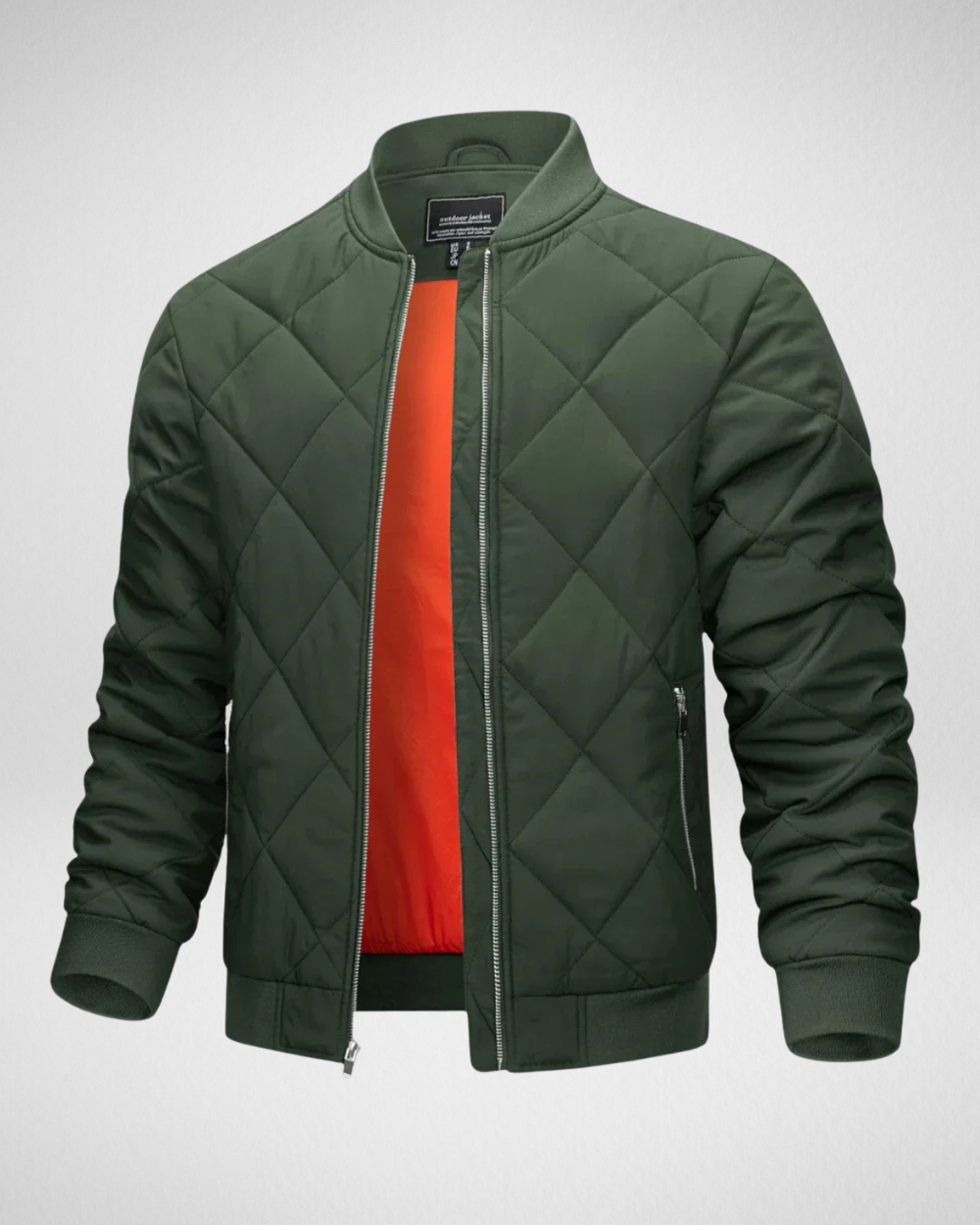 Luvo | Blouson Bombers Matelassé pour Homme - l’Automne et l’Hiver