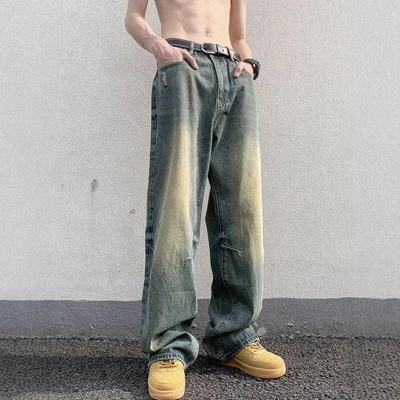 Luvo | Jean Baggy Long pour Homme - Style Streetwear