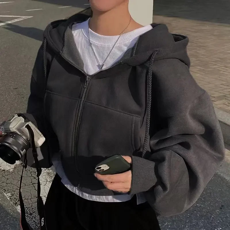 Luvo | Sweatshirt d’Hiver pour Femme – Avec Capuche