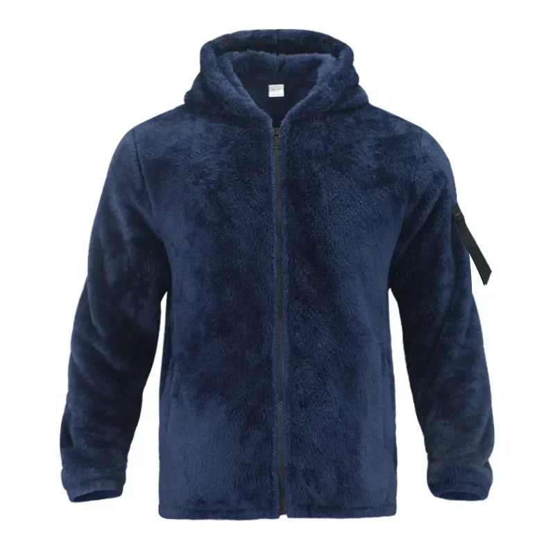 Luvo | Veste polaire à capuche pour homme – Hiver