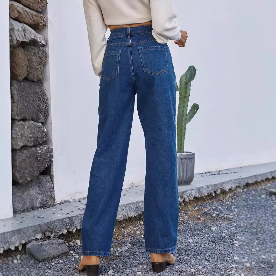 Luvo | Jean Mom Décontracté pour Femme