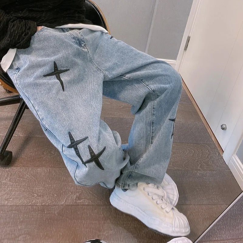 Luvo | Jean Baggy Vintage pour Homme - Style Vintage
