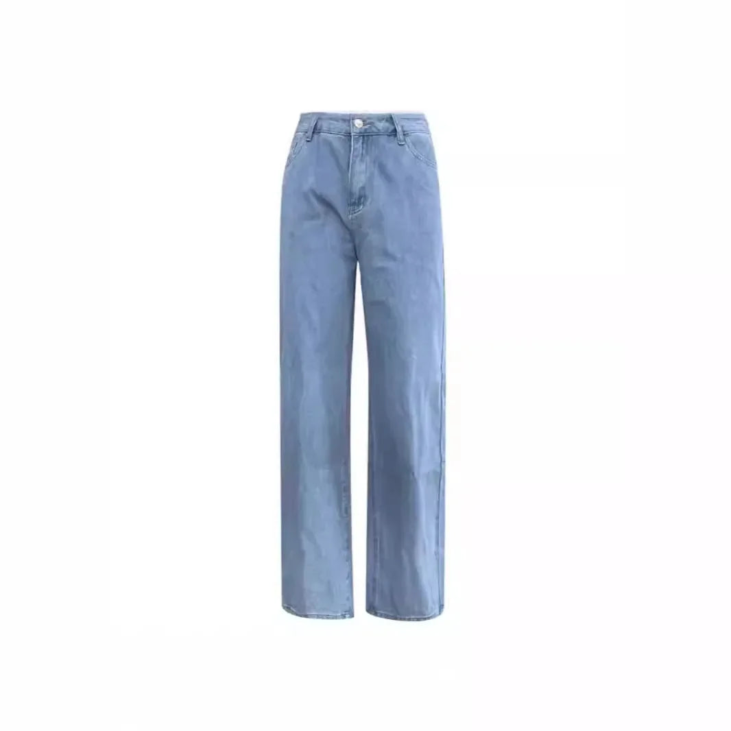 Luvo | Jean Baggy pour Femme – Décontracté