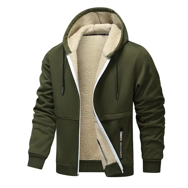 Luvo | Veste polaire décontractée pour homme – Hiver